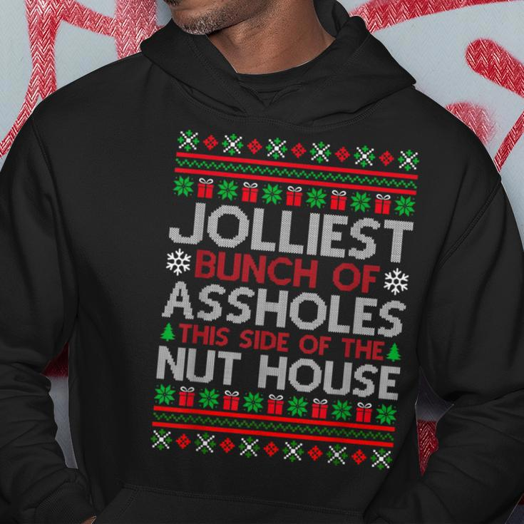 Jolliest Bunch Of A-Holes Christmas Pajamas Movie Hoodie Personalized Gifts