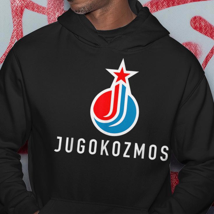 Jugokozmos Sputnik Jugoslavija Balkan Sfrj Yugoslavia Hoodie Lustige Geschenke