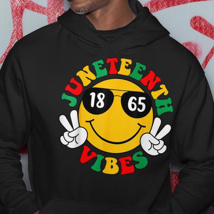 Junenth 1865 Celebrate Black Pride Freedom African Retro Hoodie Unique Gifts