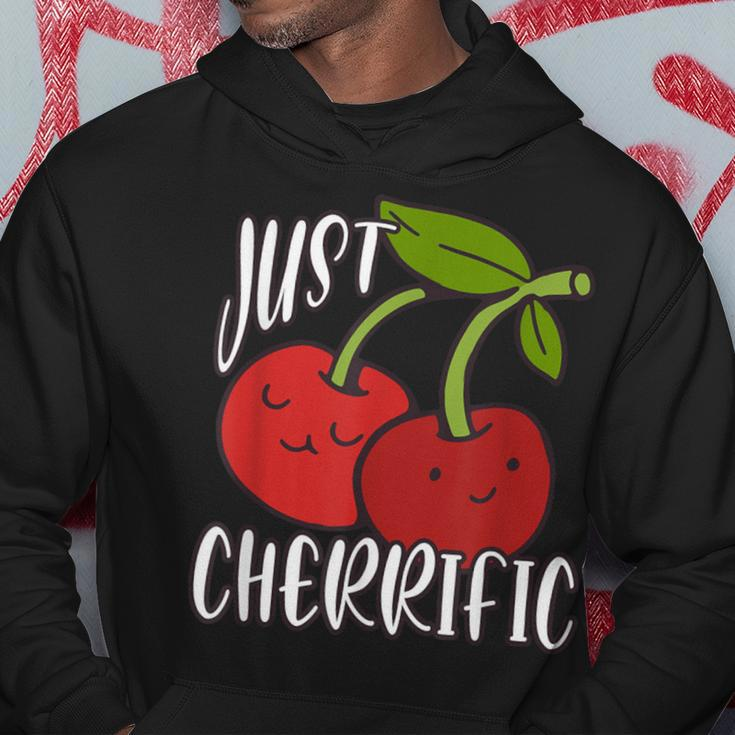 Just Cherrific Cute Cherry And Red Cherries Hoodie Personalized Gifts