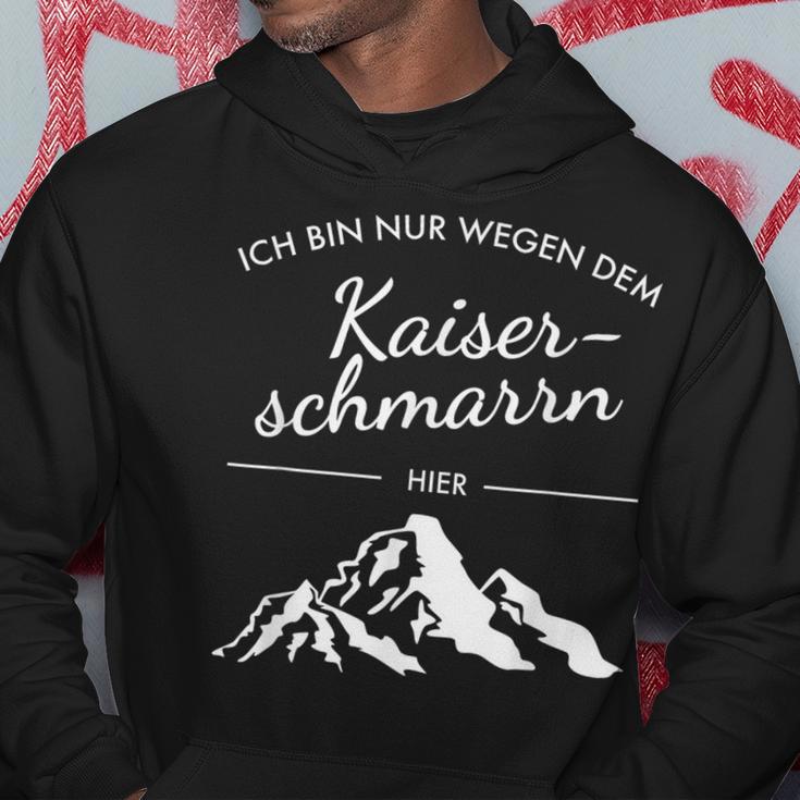 Kaiserschmarrn & Berge Hoodie, Blau, Wandern Motiv-Hoodie Lustige Geschenke