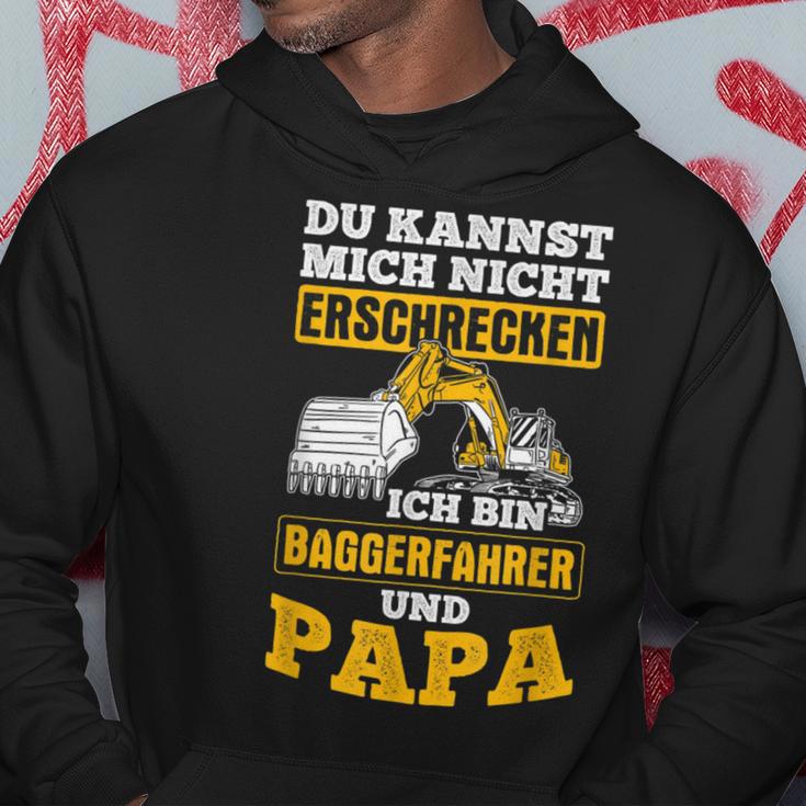 Kannst Nicht Erschreck Digger Driver And Papa Digger S Kapuzenpullover Lustige Geschenke