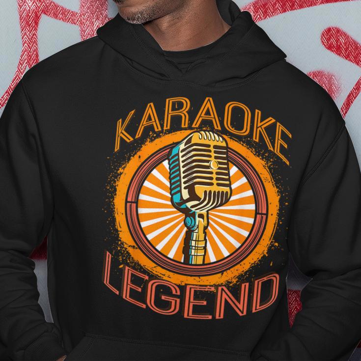 Karaoke Music Sing Music Bar Singer Karaoke Legend Hoodie Unique Gifts