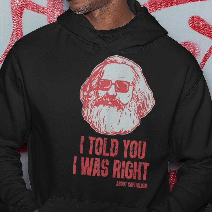 Karl Marx Marxism Communism Socialism Philosophy Hoodie Lustige Geschenke