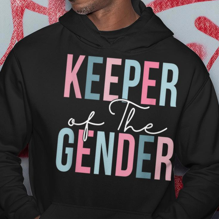 Keeper Of The Gender Baby Shower Gender Reveal Party Hoodie Unique Gifts