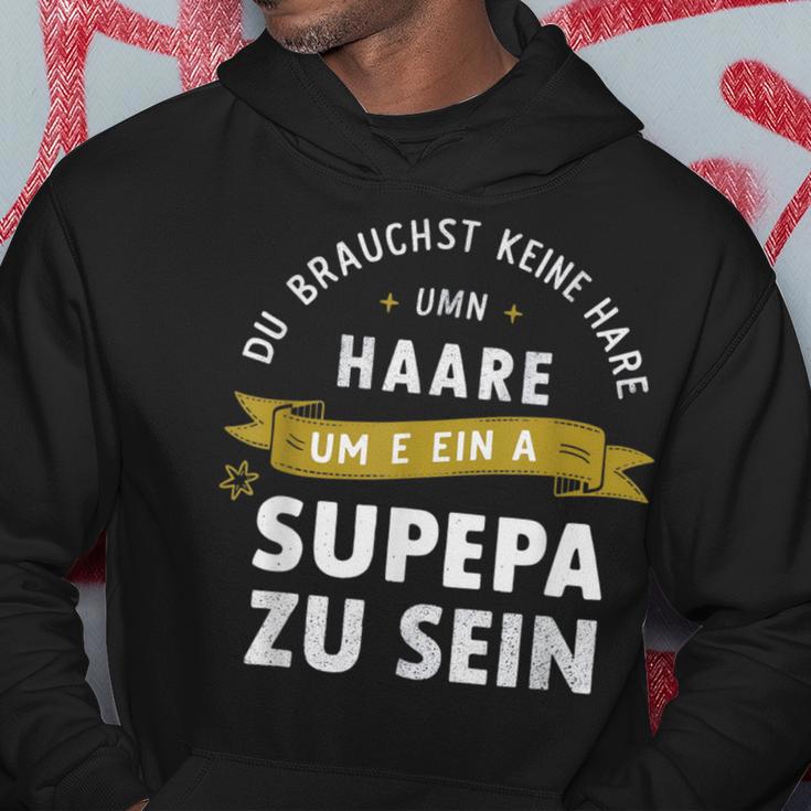 Keine Haare Aber Ein Super Papa Kapuzenpullover Lustige Geschenke