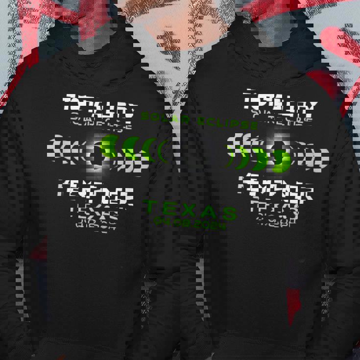 Kempner Texas Total Solar Eclipse 2024 Hoodie Personalized Gifts