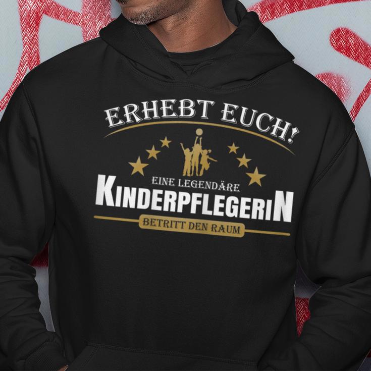 Kinderpflegerin Prüfung Kinderpflege Ausbildung Beruf Kapuzenpullover Lustige Geschenke