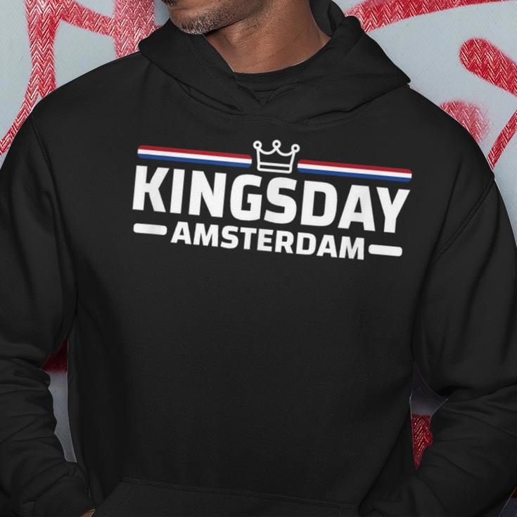 Kingsday Amsterdam Koningsdag Netherlands Holland Hoodie Lustige Geschenke