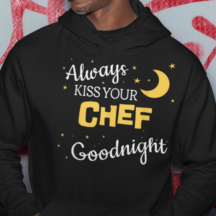 Kiss Your Chef Graphic For Cooks Hoodie Unique Gifts