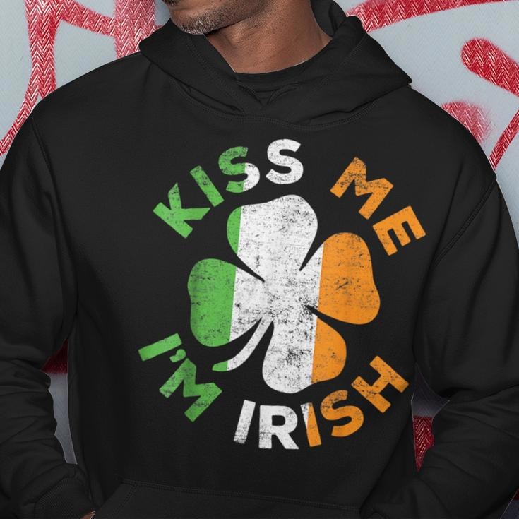 Kiss Me I'm Irish Saint Patrick Day Hoodie Personalized Gifts