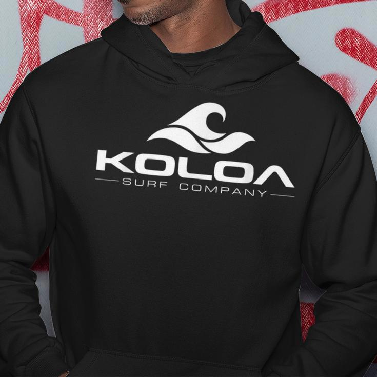 Koloa Surf Classic Wave White Logo Hoodie Unique Gifts