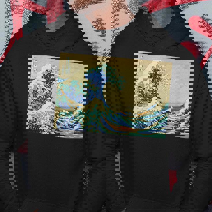 La Gran Ola De Kanagawa Coolintage Pintura Japonesa Sudadera Regalos divertidos