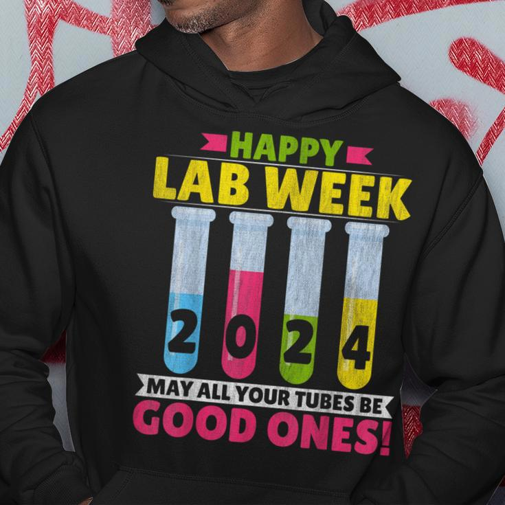 Lab Tech Happy Lab Week 2024 Lab Technician Hoodie Unique Gifts