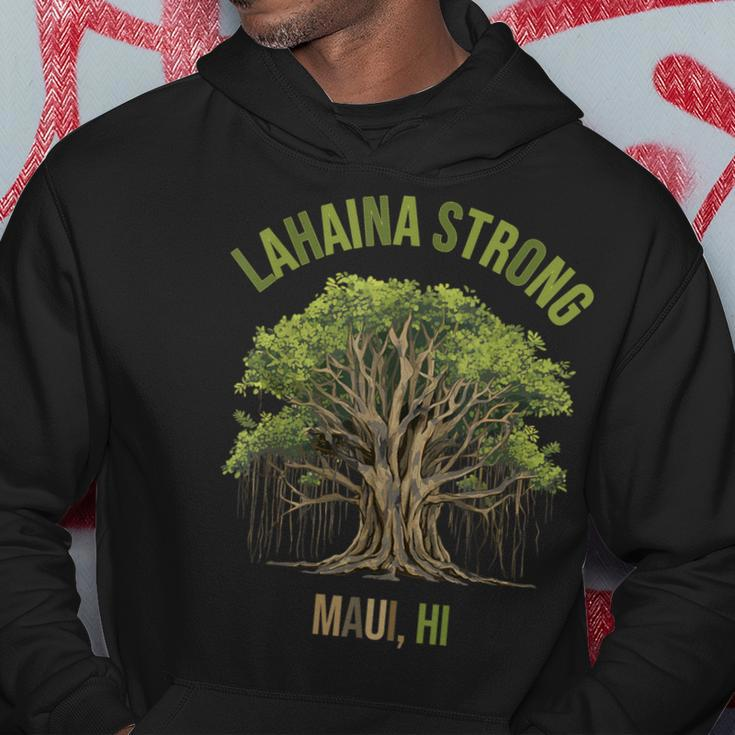 Lahaina Strong Maui Hawaii Old Banyan Tree Saved Majestic Hoodie Unique Gifts