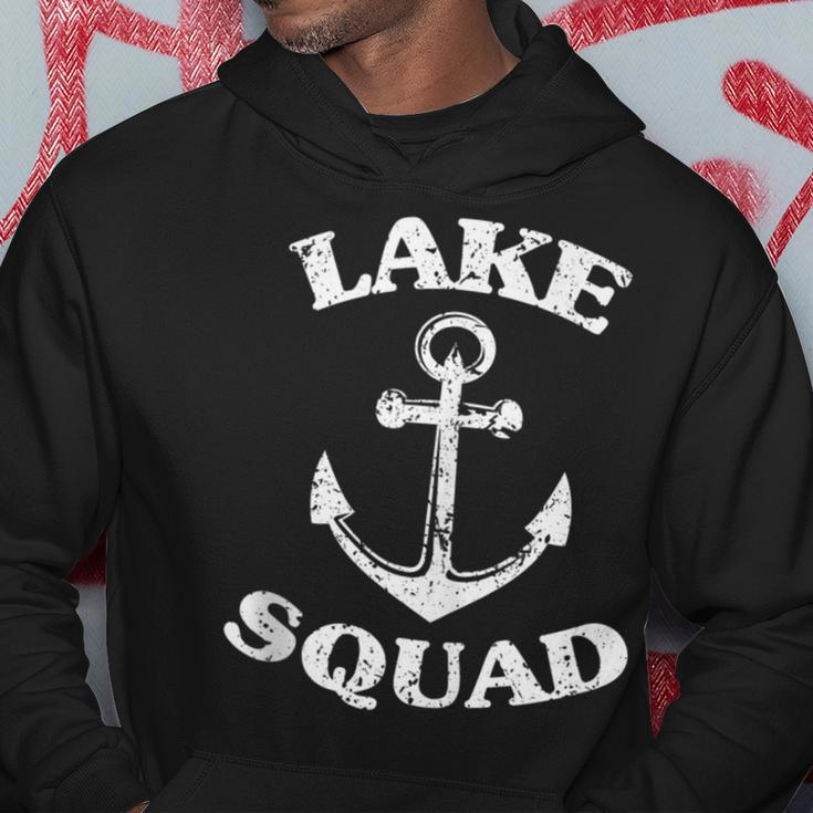 Lake Squad Boating Camping Boat Vacation Family Hoodie Unique Gifts