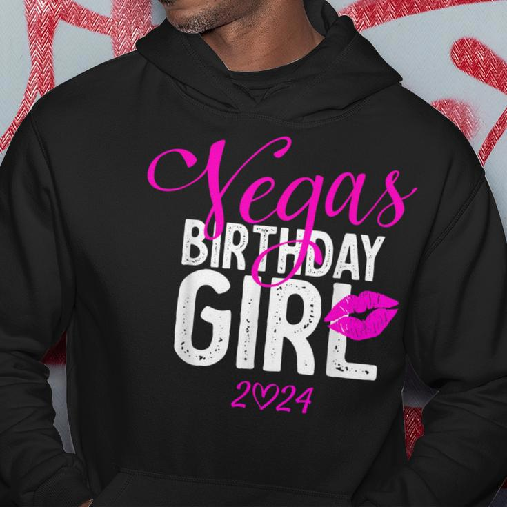 Las Vegas Girls Trip 2024 Girls Vegas Birthday Squad Hoodie Personalized Gifts