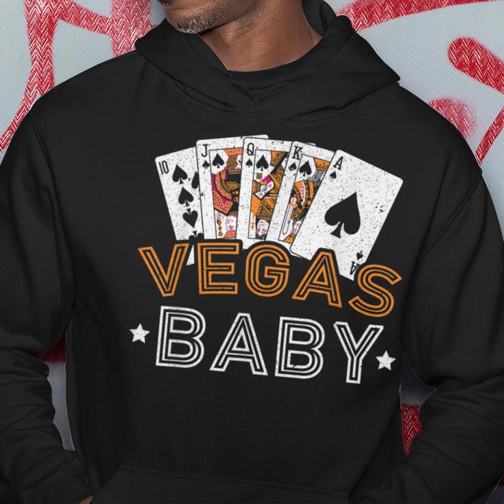 Las Vegas Nevada Strip Glücksspielproblem Hoodie, Schwarz S Lustige Geschenke