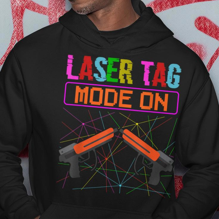 Laser Tag Mode On Laser Tag Game Laser Gun Laser Tag Hoodie Lustige Geschenke
