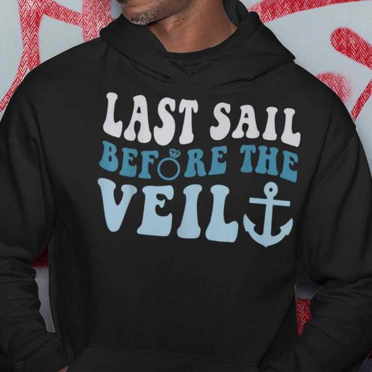 Last Sail Before The Veil Bride Nautical Bachelorette Party Hoodie Funny Gifts