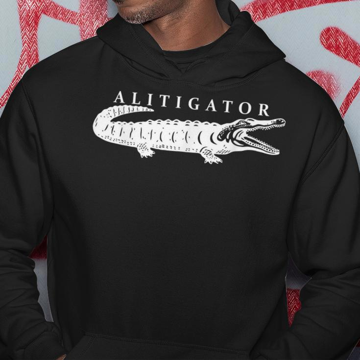Lawyer A Litigator Alligator Attorney Counselor Law School Hoodie Unique Gifts