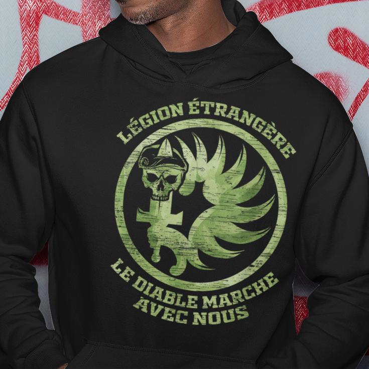 Le Diable Marche Avec Nous Legion Etrangere S Hoodie Lustige Geschenke