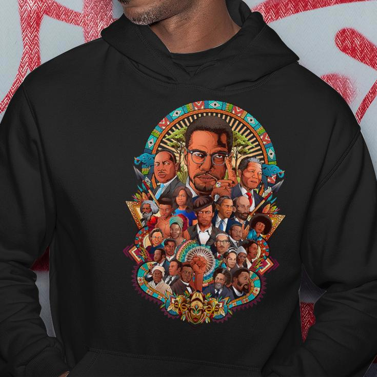 Leaders Collage Inspirational Black History African Pride Hoodie Unique Gifts