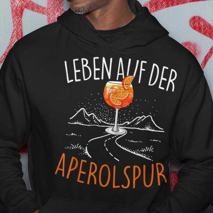 Leben Auf Der Aperolspur Official Spritz Club Aperollin' Hoodie Lustige Geschenke