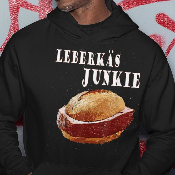 Leberkas Semmel Leberkäs Liebe Kapuzenpullover Lustige Geschenke