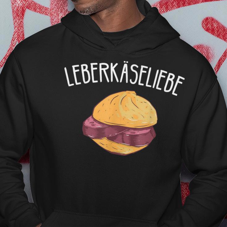 Leberkäse Liebe I Leberkas Fleischkäse Motiv Für Metzger Hoodie Lustige Geschenke