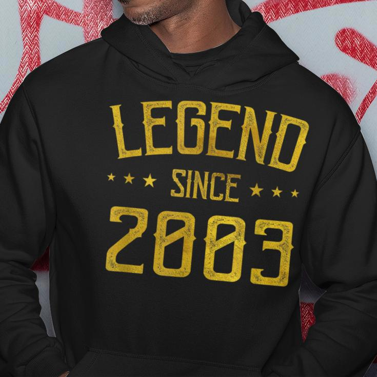 Legend Since 2003 Vintage 16 Yrs Old Bday 16Th Birthday Hoodie Unique Gifts
