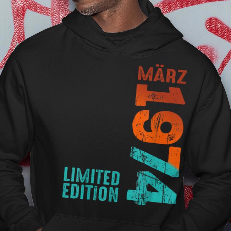 Legendär Seit März 1974 Geburtstag 1974 Limited Edition Hoodie Lustige Geschenke