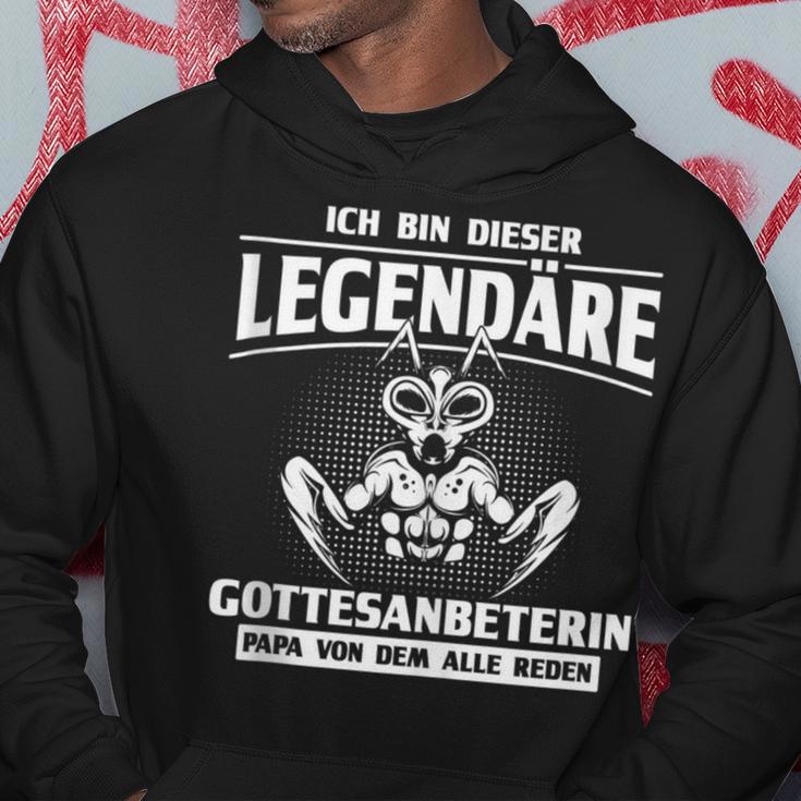 Legendäre Gottesanbeterin Papa Entomologen Kapuzenpullover Lustige Geschenke