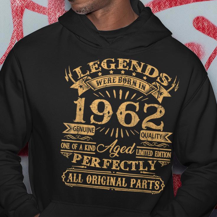 Legends Were Born In 1962 60 Years Old 60Th Birthday Hoodie Unique Gifts