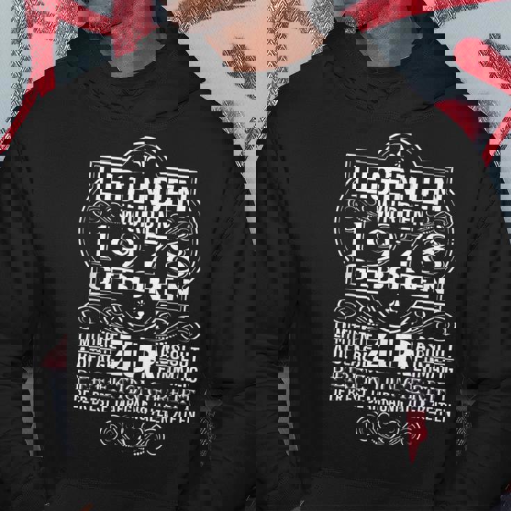Legends Were Born 1978 Hoodie Lustige Geschenke