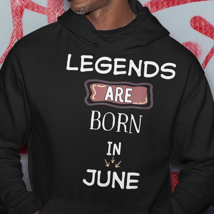 Legends Are Born Im Juni Geburtstag Kapuzenpullover Lustige Geschenke