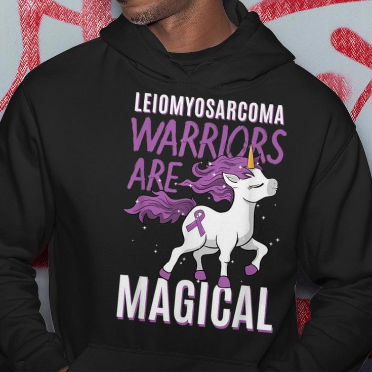 Leiomyosarcoma Warrior Lms Rare Cancer Unicorn Sarcoma Hoodie Unique Gifts