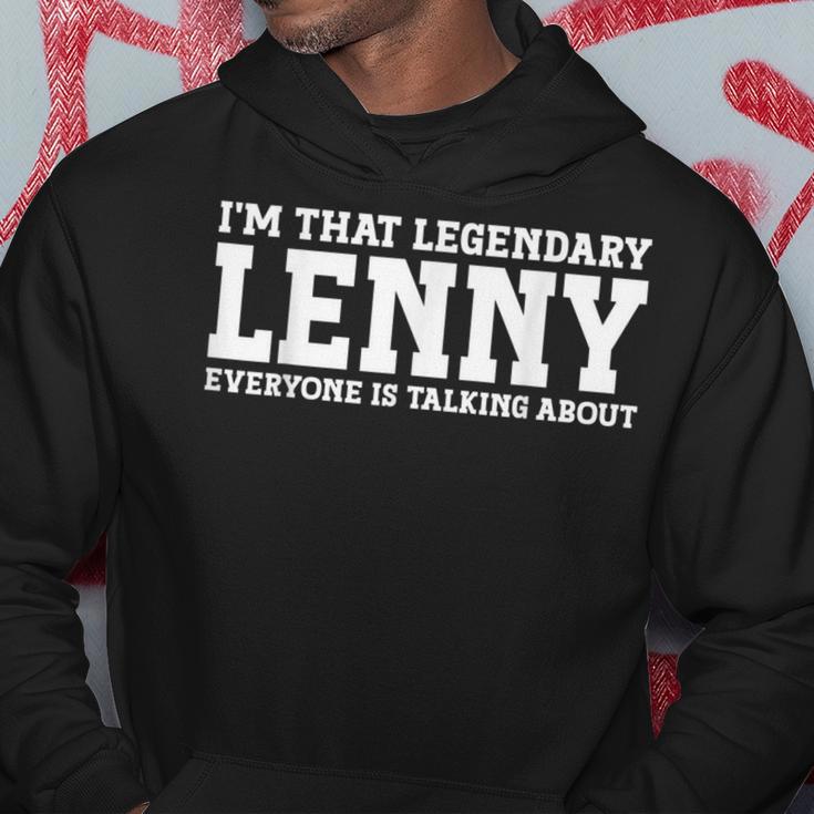 Lenny Personal Name First Name Lenny Hoodie Unique Gifts