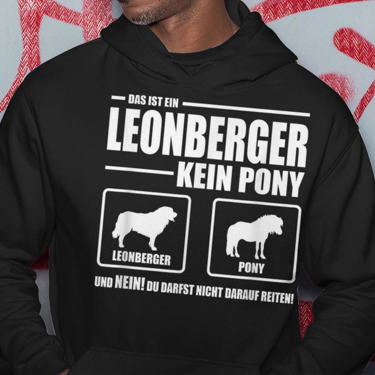 Leonberger Kein Pony Dog Dog Saying Dog Hoodie Lustige Geschenke