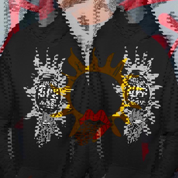 Leopard Tongue Total Solar Eclipse April 8 2024 Totality Hoodie Personalized Gifts Leopard Tongue Total Solar Eclipse April 8 2024 Totality Hoodie Personalized Gifts