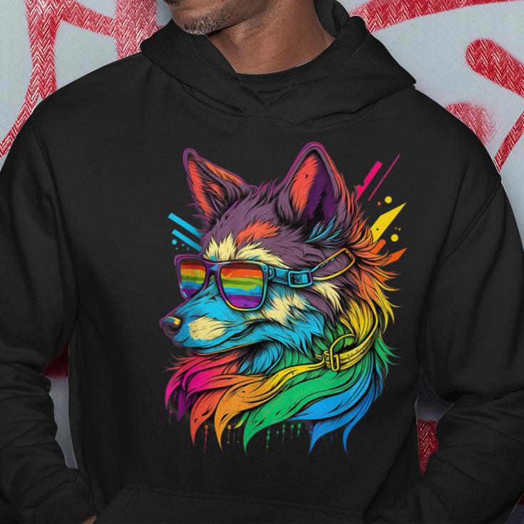 Lesbian Lgbt Gay Pride Wolf Hoodie Unique Gifts