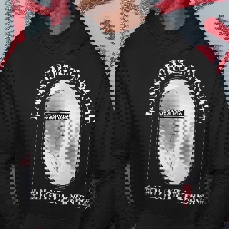 Let Animals In Peace Vegan Digga Du Gottloser Hoodie Lustige Geschenke