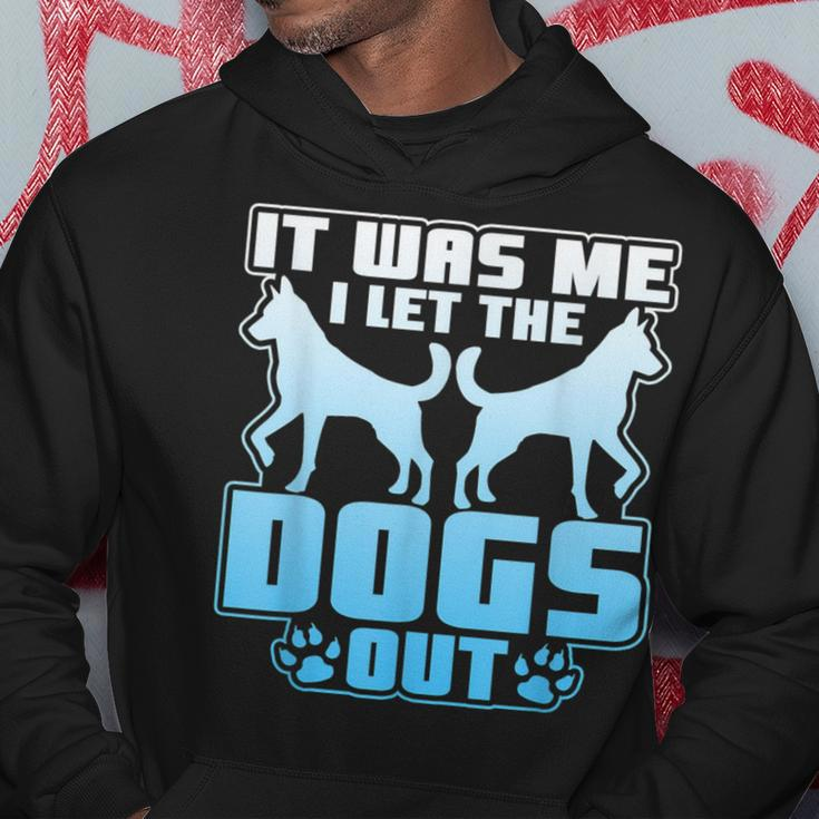 It Was Me I Let The Dogs Out Cute Kennel Hoodie Unique Gifts