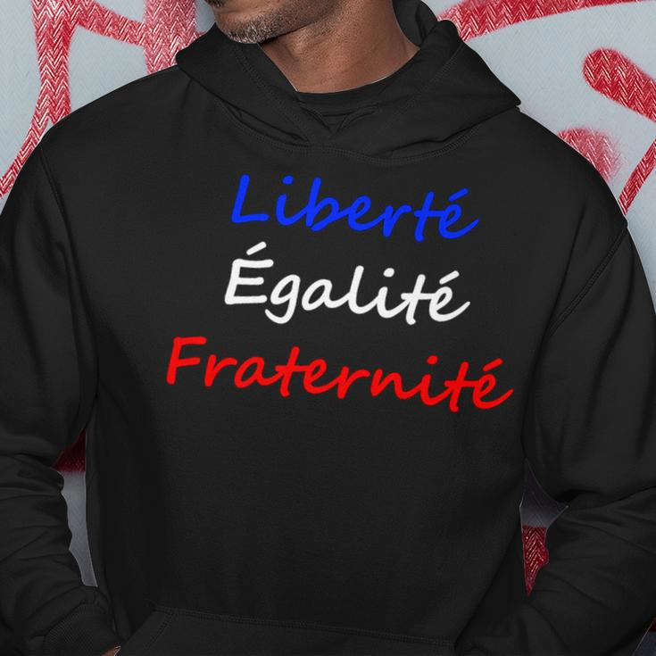 Liberte Egalite Fraternite French Slogan Republic Of France Hoodie Unique Gifts