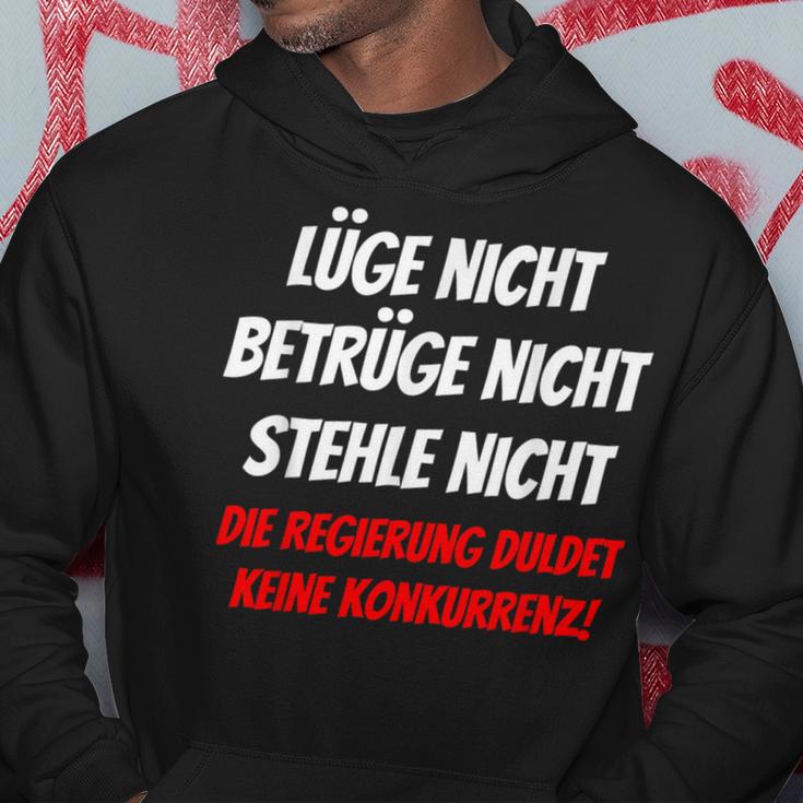 Lie Nicht Betrüge Nicht Stehle Nicht Politik Lie Nicht Betrüge Nicht Stol Kapuzenpullover Lustige Geschenke