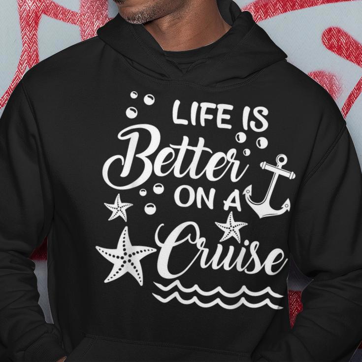 Life Is Better On A Cruise Cruising Lover Cruiser Hoodie Unique Gifts