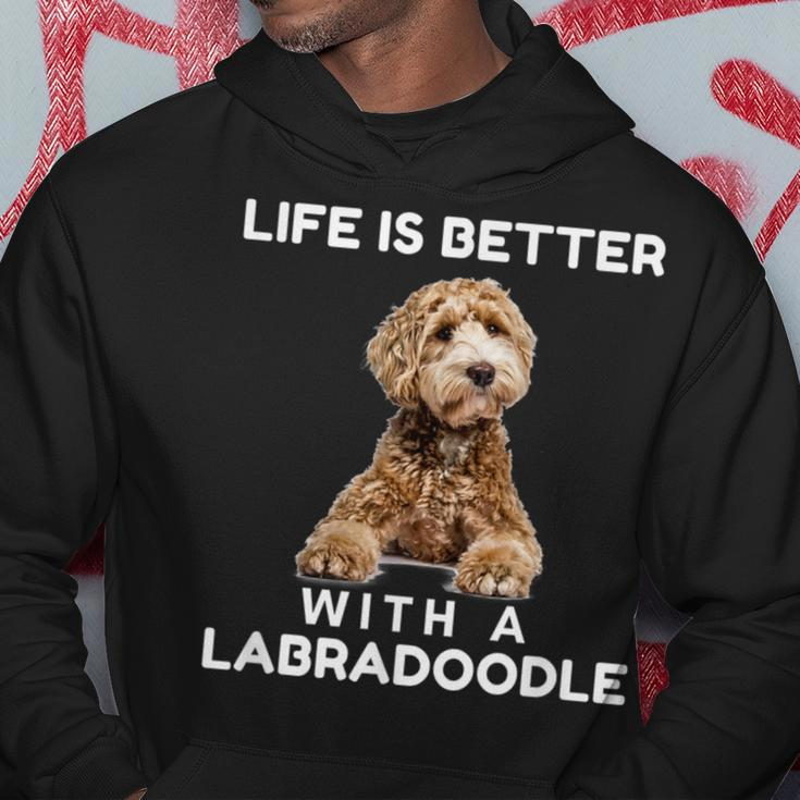 Life Is Better With Mini Labradoodle Dog Lover Hoodie Unique Gifts