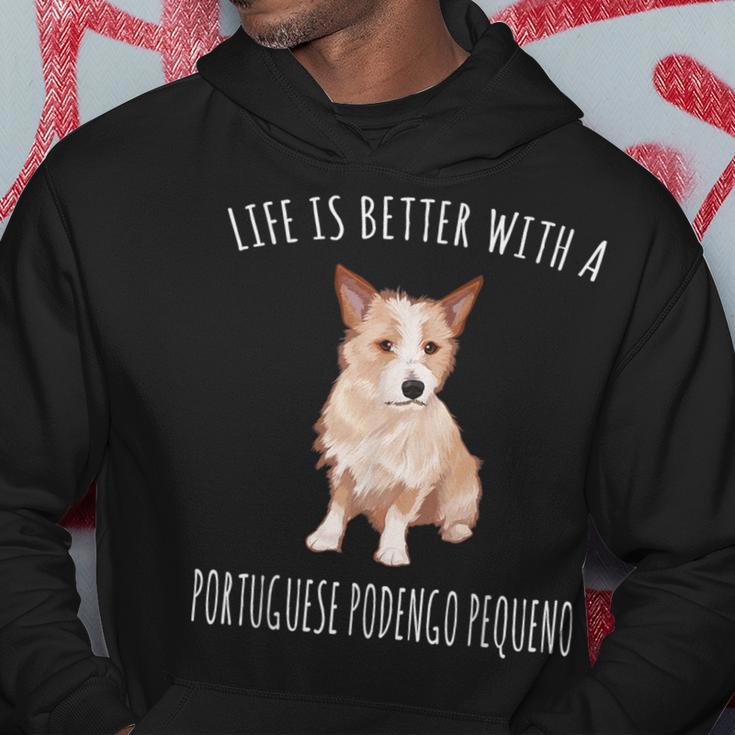 Life Is Better With A Portuguese Podengo Pequeno Dog Lover Hoodie Unique Gifts