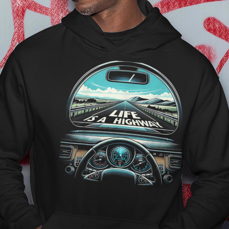 Life Is A Highway Road Trip Graphic Hoodie Unique Gifts