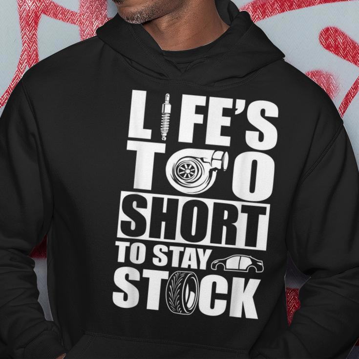 Life Is Too Short To Stay Stock Car Lover Hoodie Unique Gifts